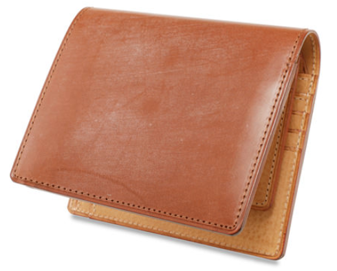GANZO・THIN BRIDLE(シンブライドル)大型二つ折り財布